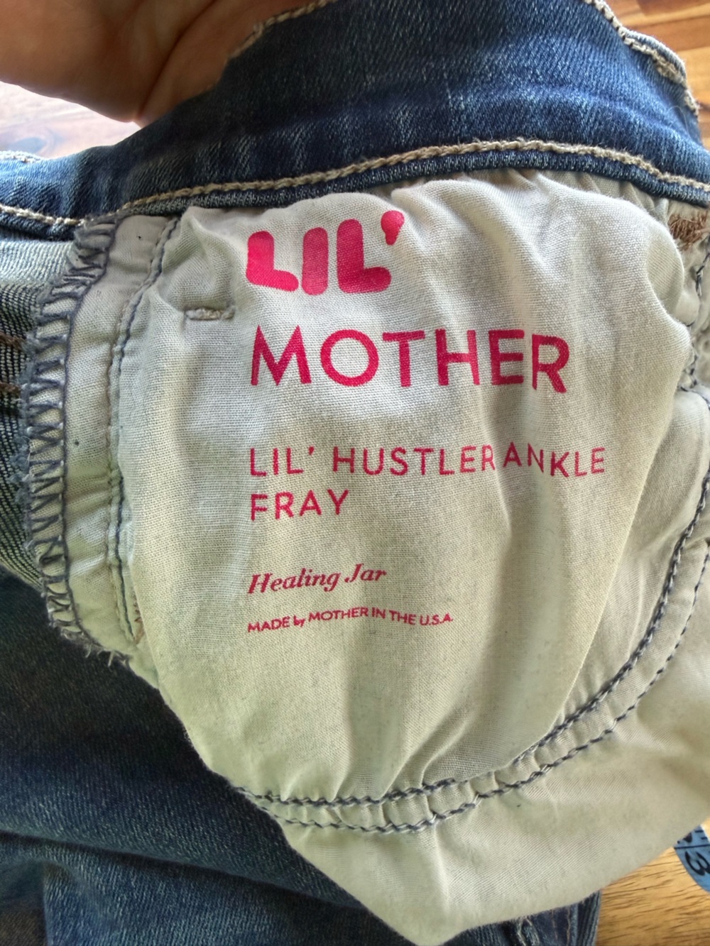 MOTHER LIL’ HUSTLER ANKLE FRAY - Picture 7 of 9